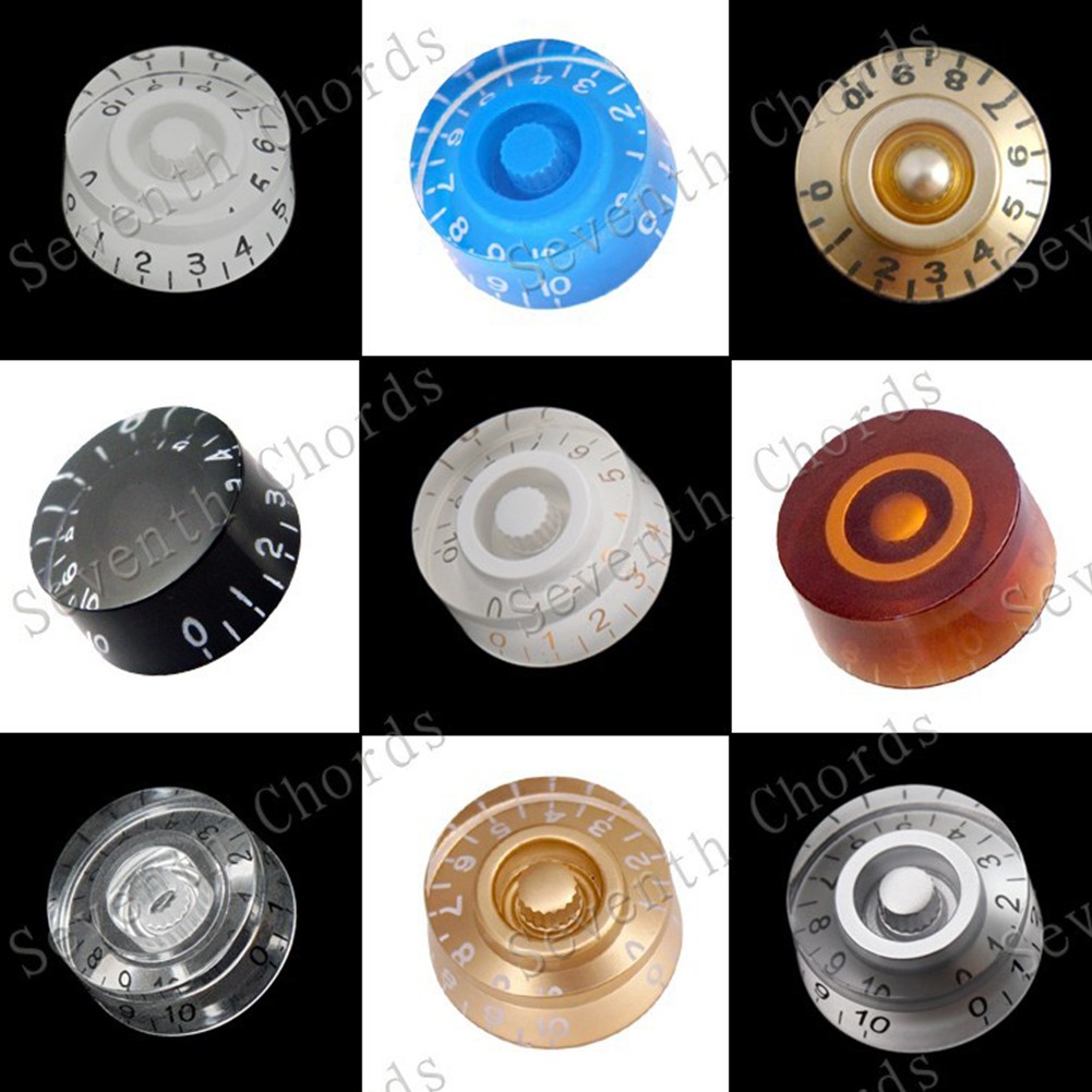 Volume Knob Guitar Knobs Magnifies The Digits Speed Control Knobs Vintage Style 【Free Shipping】