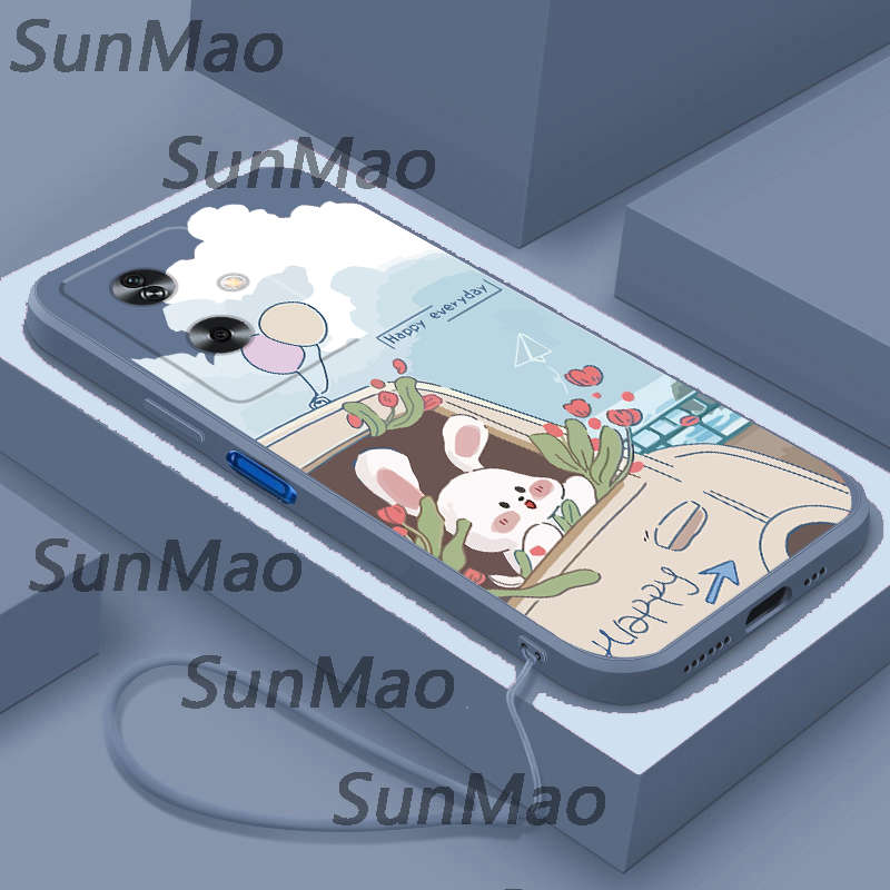 Casing OPPO A79 5G phone case Camera Full Package Square protective cover CHA14