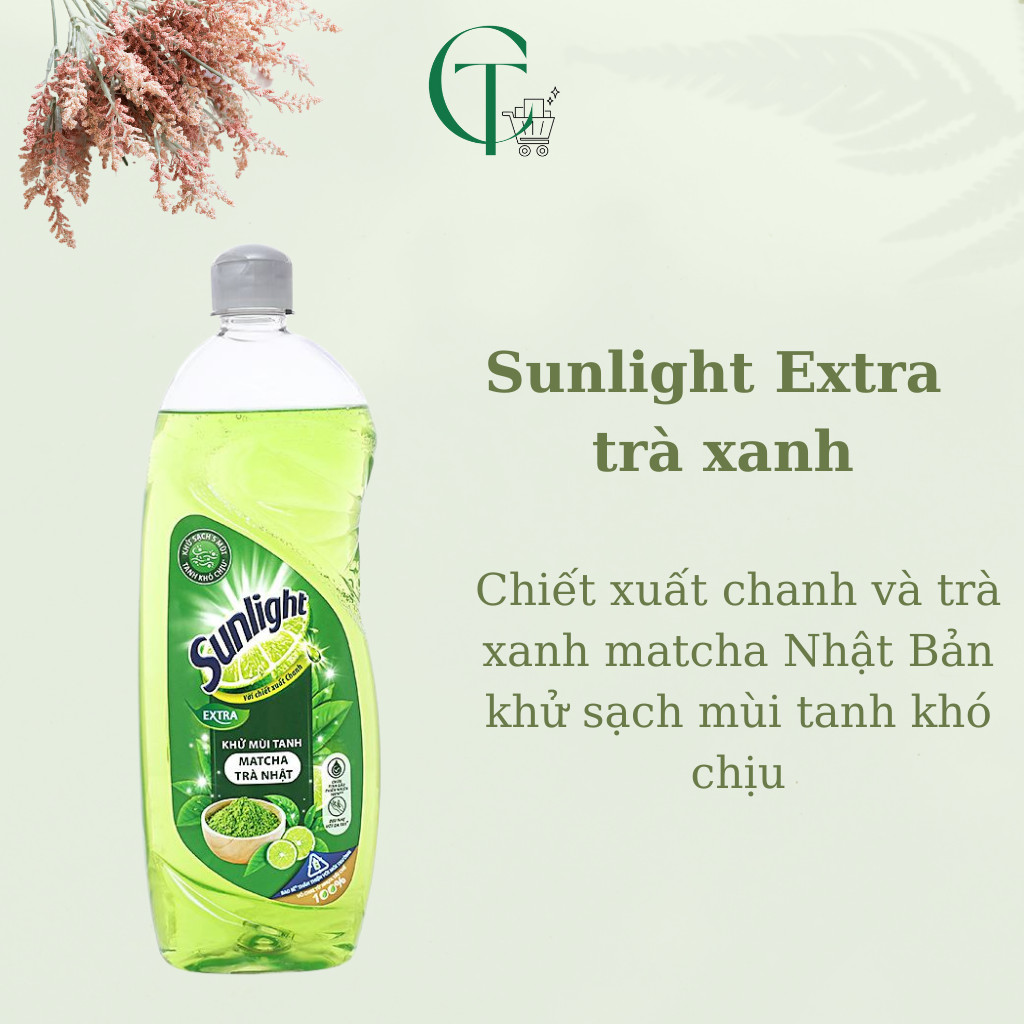 Nước rửa bát (chén) Sunlight chai 750ml
