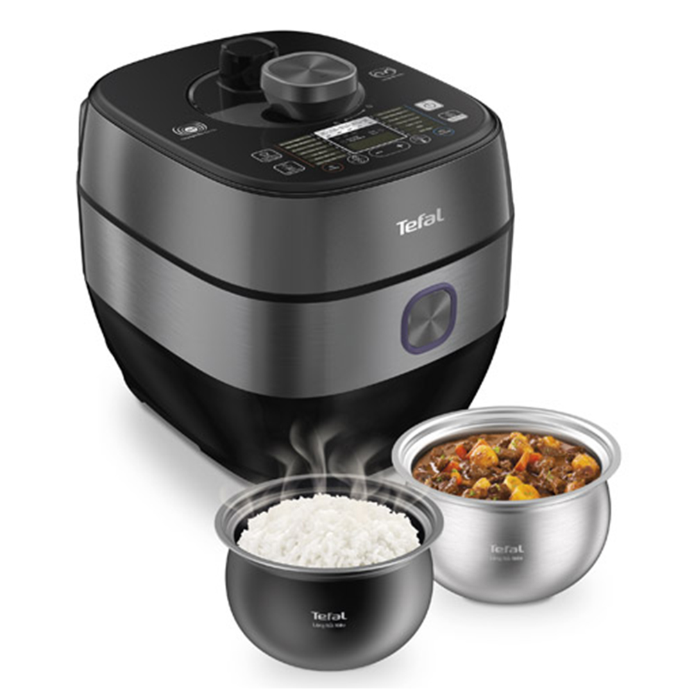 Nồi áp suất điện tefal smart pro cy638868 - 5l, 1000w - hàng chính hãng