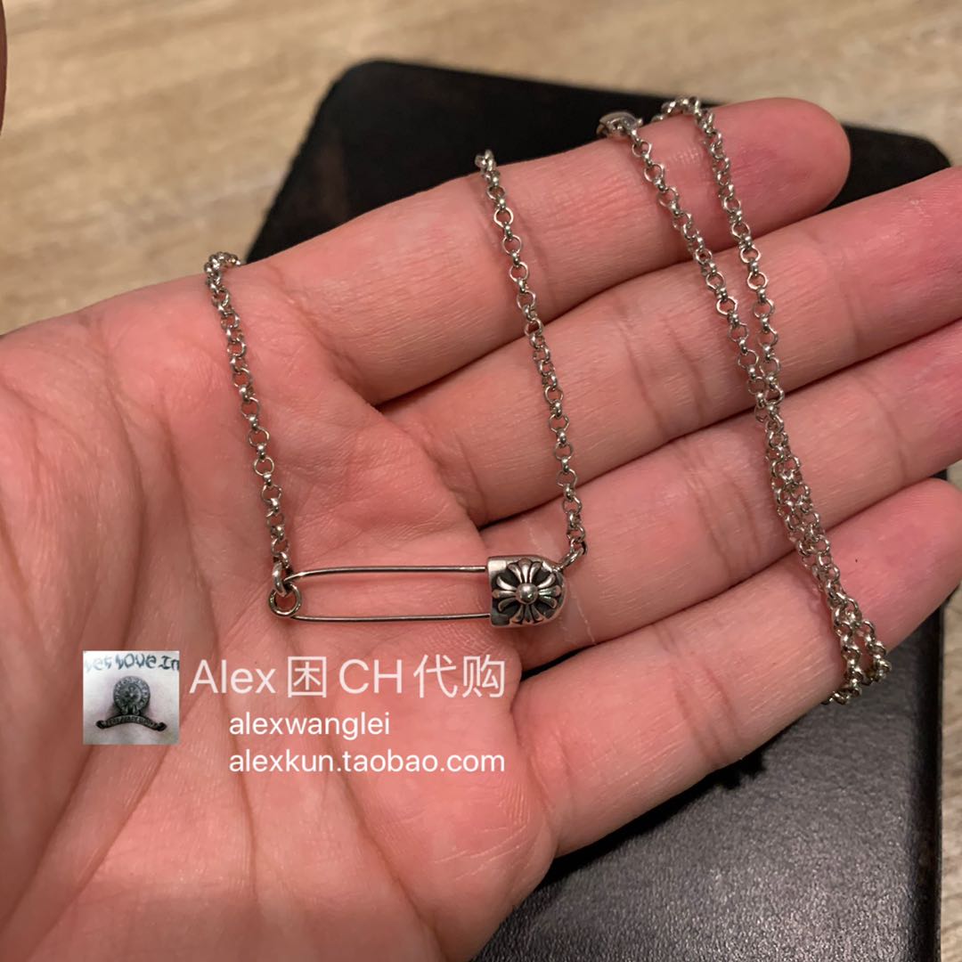 PENIS PIN PENDANT NECKLACE in silver | JW Anderson SG
