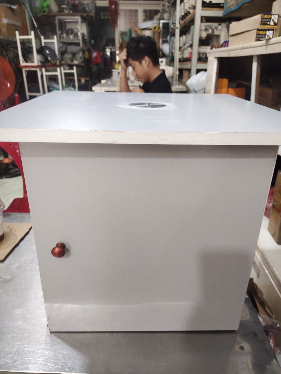 Máy phay rập cải tiến mica