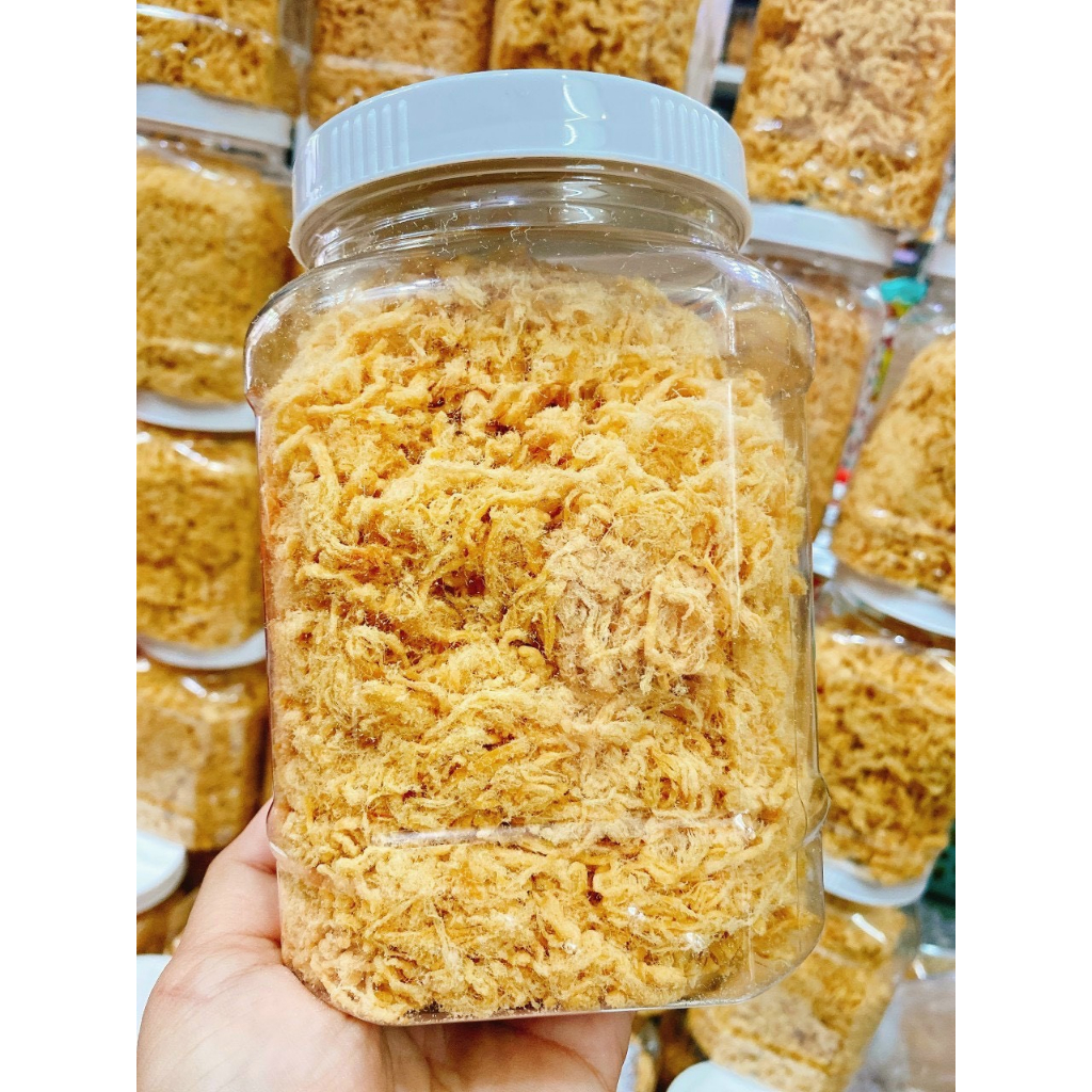 Chà Bông Heo Xù Hũ 500.Gram - Ruốc Bông