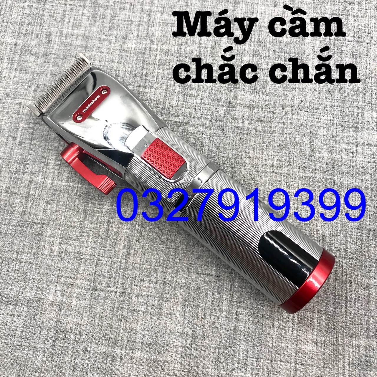 Madeshow Tông đơ cắt tóc M5F cao cấp - Máy cắt tóc chuyên nghiệp với lưỡi titanium sắc bén & pin 3200mAh