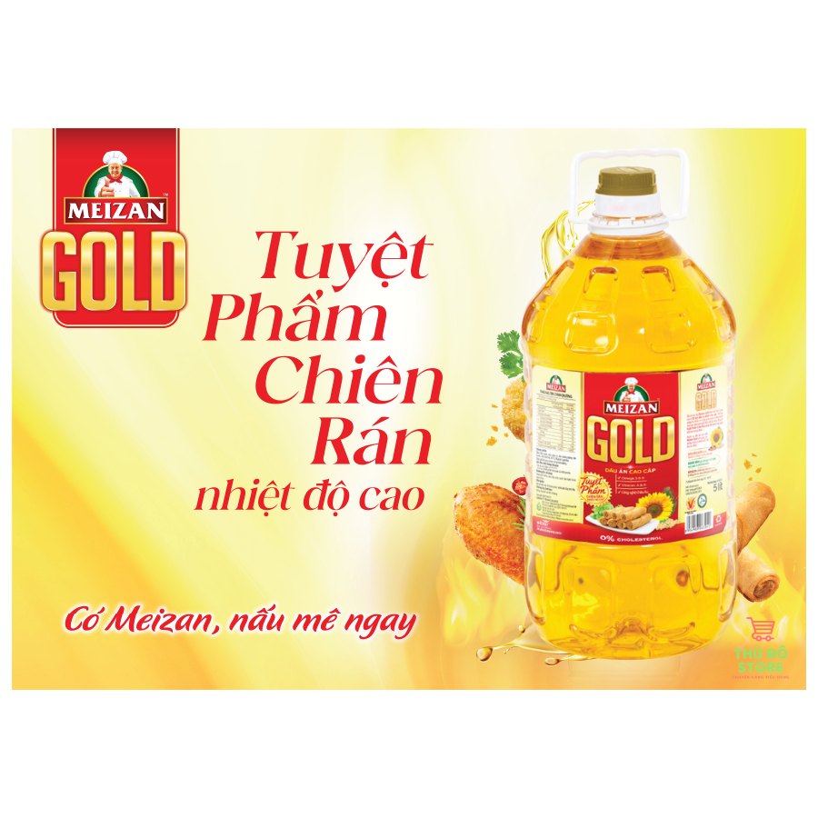 Dầu Ăn Meizan Gold Cao Cấp - Chai 5L