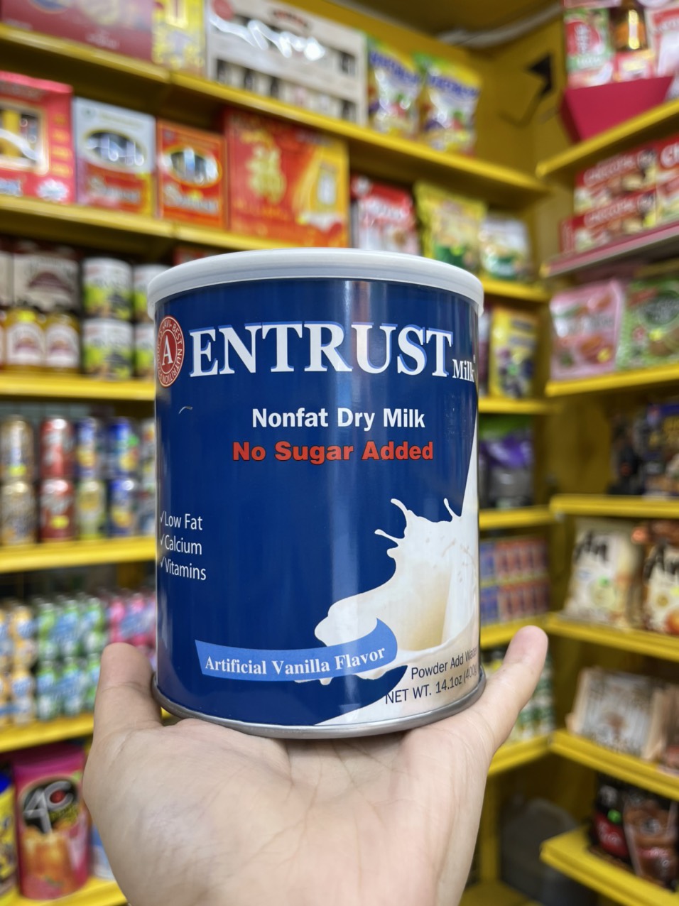 [DATE MỚI] Sữa Bột Tiểu Đường Entrust 400g - Chính Hãng Mỹ