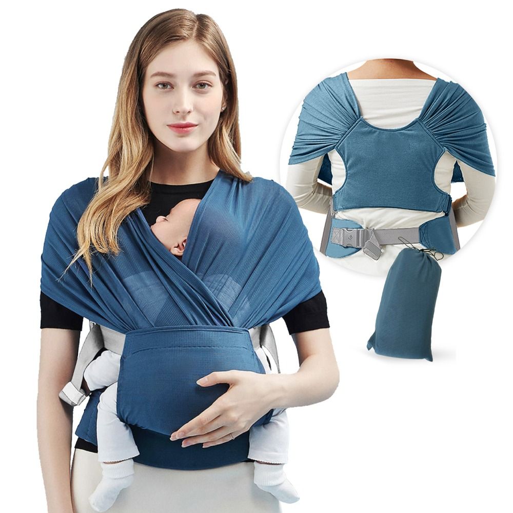 Gongruoqiushan thoải mái ba lô chuột túi em bé địu quấn em bé địu em bé địu trẻ sơ sinh trước
