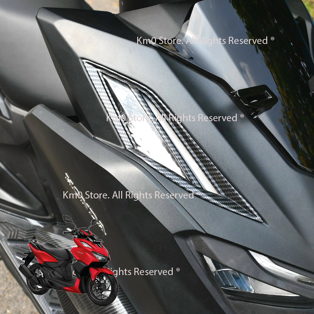 Ốp viền đèn xi nhan trước vario 160cc 2022