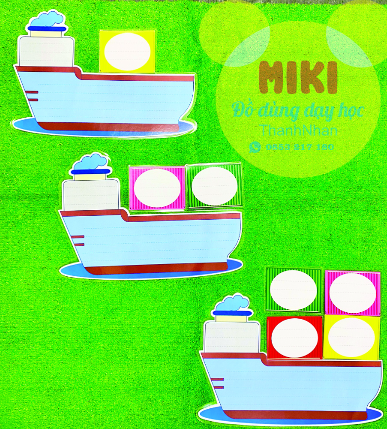 Handmade Cargo Ships (Miki Teaching Supplies)