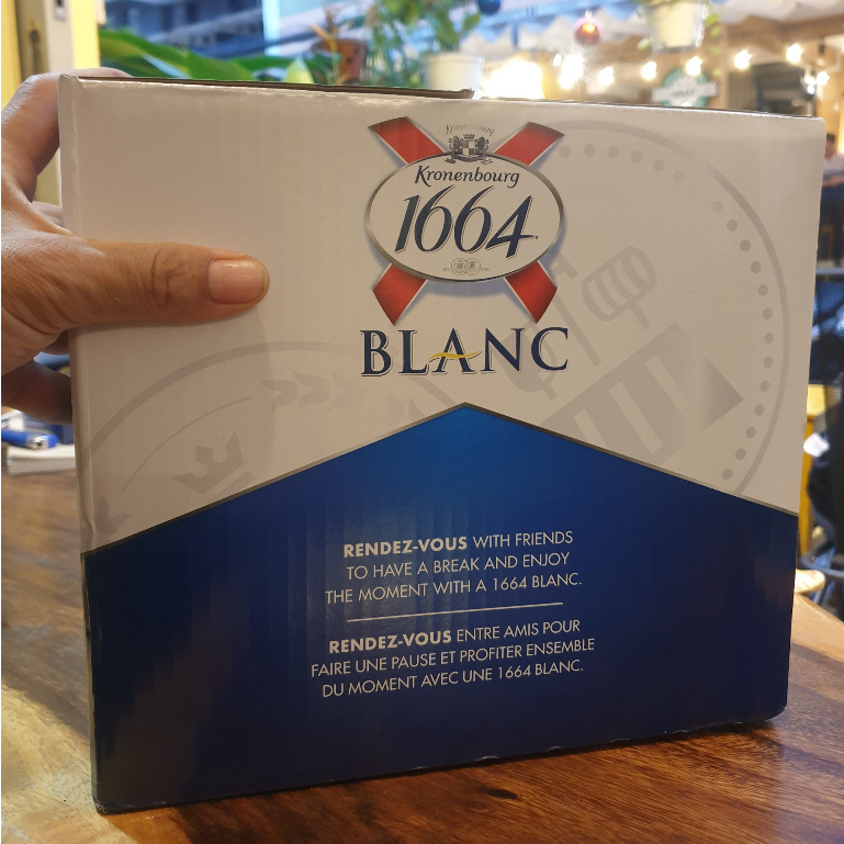 Bia Kronenbourg 1664 Blanc Lon 330ml