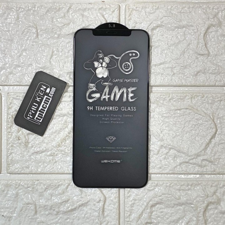 Dán cường lực Nhám Kingkong Full màn hình iPhone X - Xs