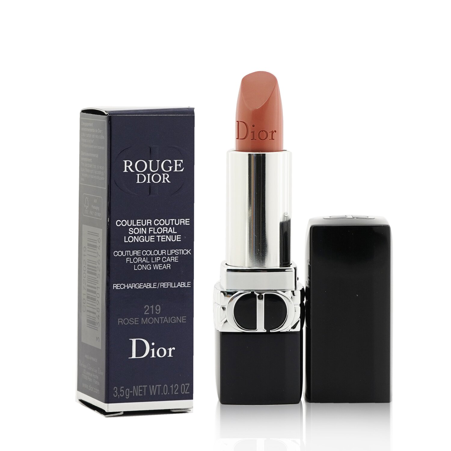 CHRISTIAN DIOR Rouge Dior Couture Colour Refillable Lipstick 219