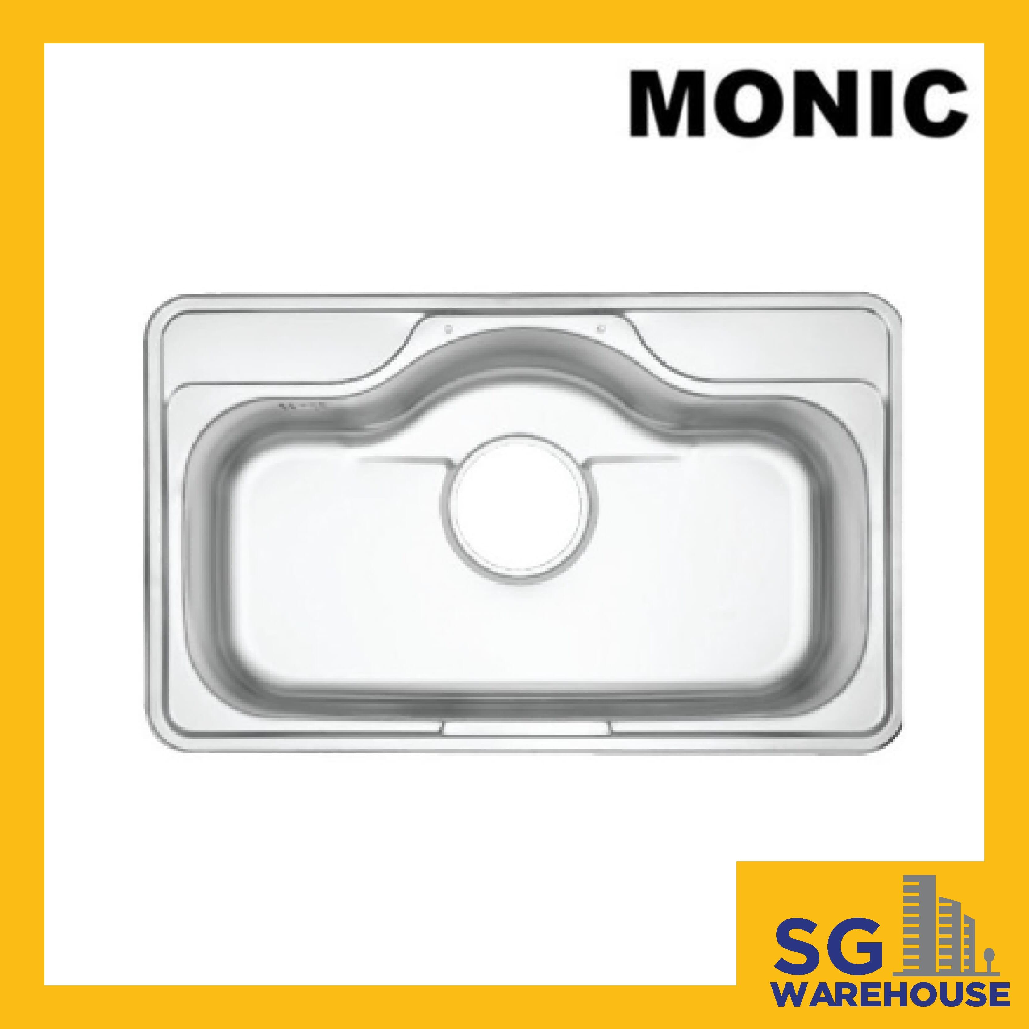 K850 Korean Made Stainless Steel Single Bowl Kitchen Sink Monic