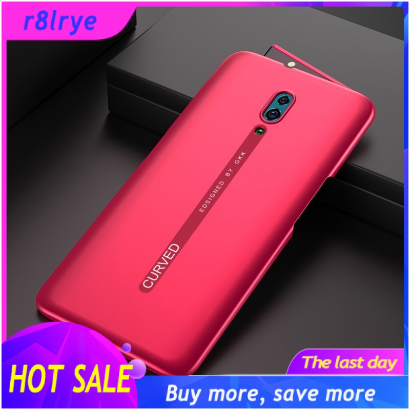 Gkk luxury case for oppo reno z 10x zoom case 2 in 1 anti-drop slim matte hard pc back cover for oppo reno z 10x zoom case coque
