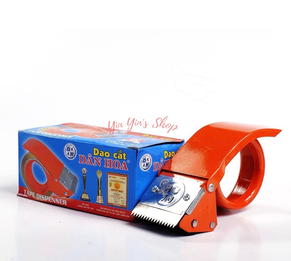 Dụng Cụ Cắt Băng Keo 5Cm Dân Hoa Tay Cầm Sắt