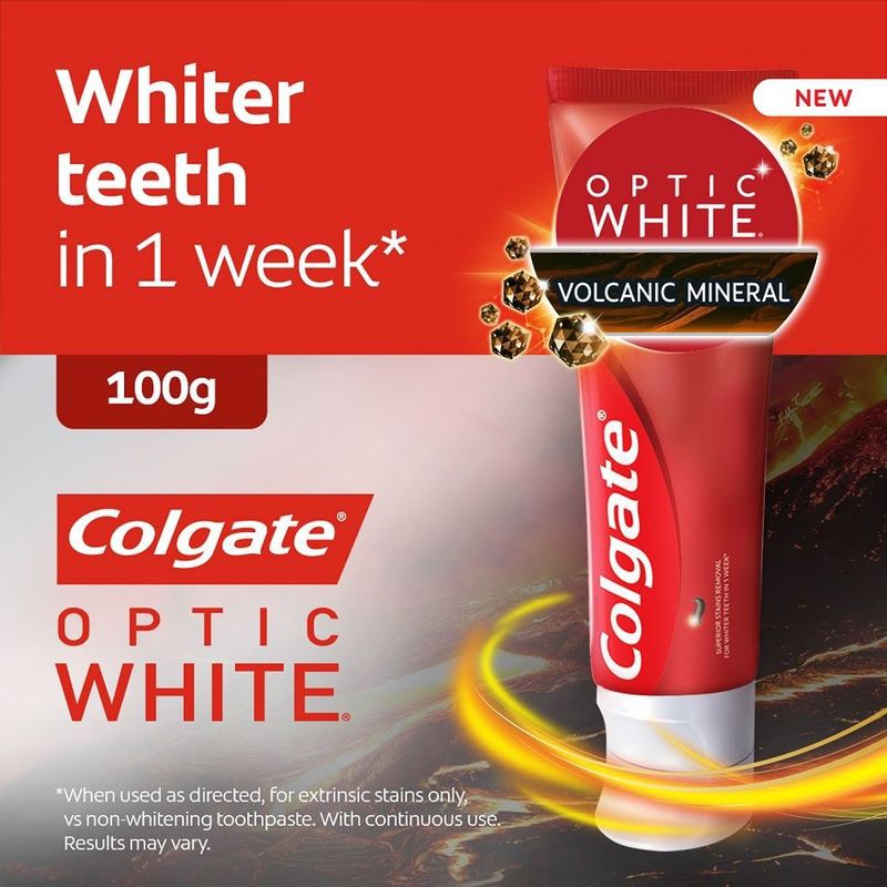 KEM ĐÁNH RĂNG COLGATE OPTIC WHITE 100g