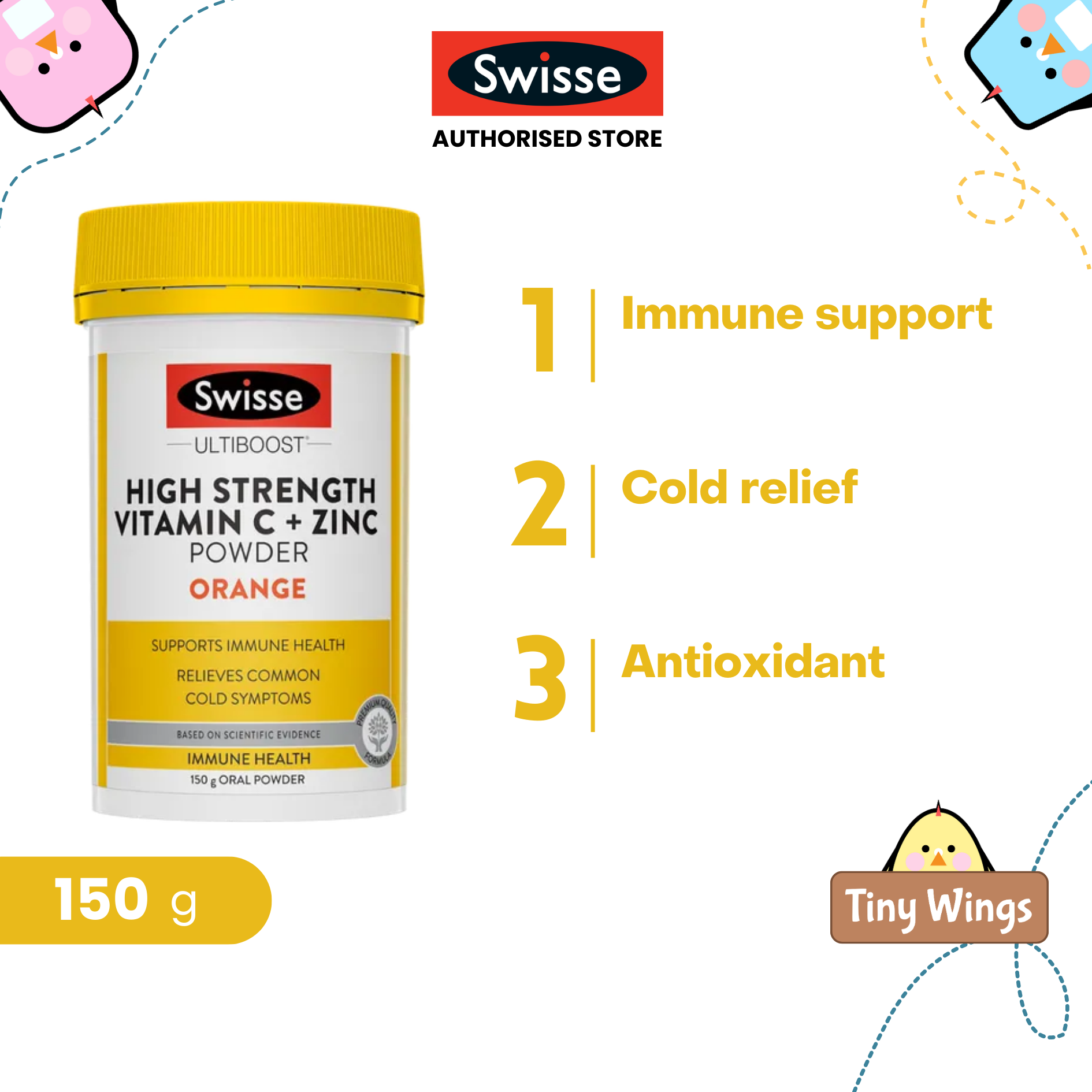 [EXP 10/23] [Authorised Store] Swisse Ultiboost High Strength Vitamin C