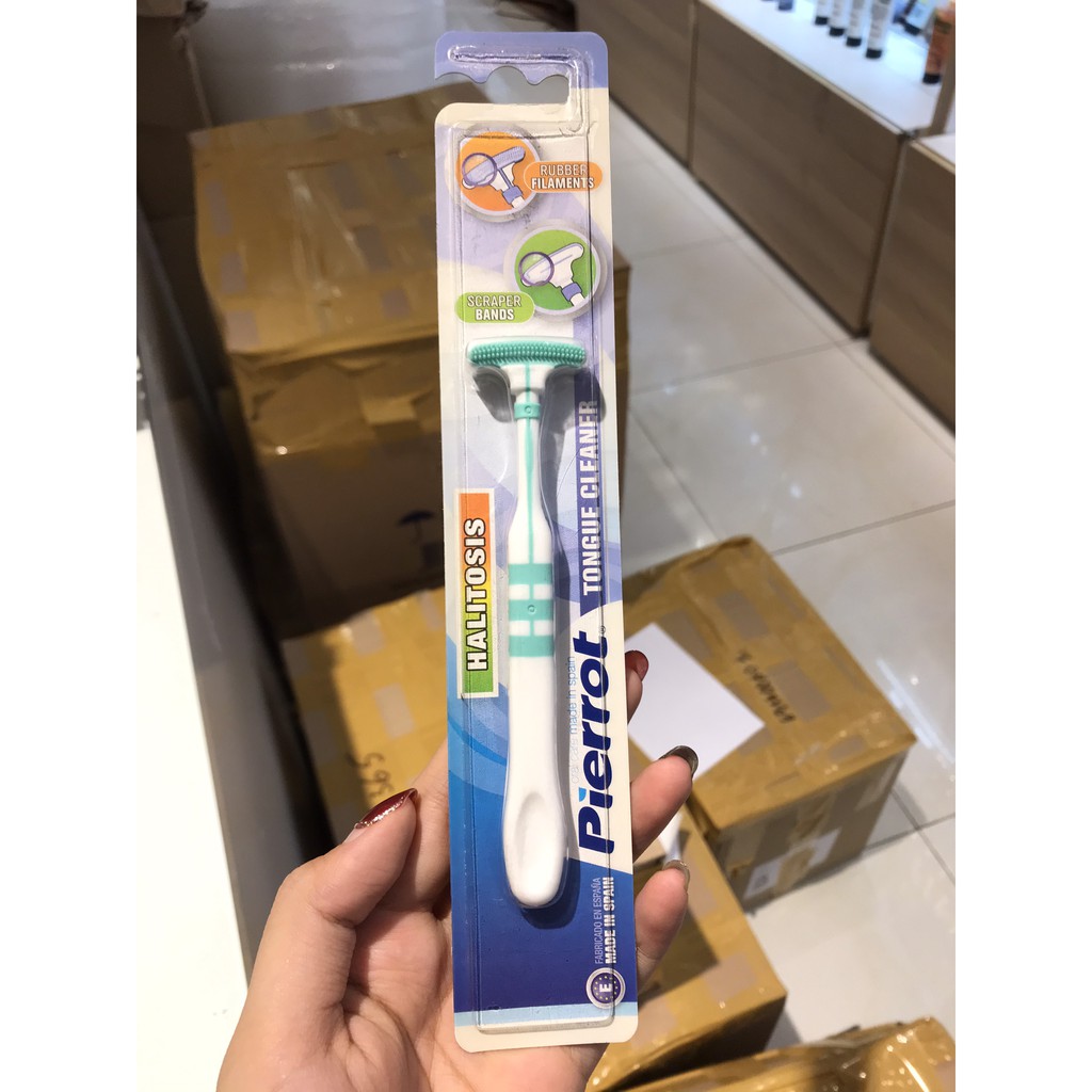 Dụng Cụ Vệ Sinh Lưỡi Pierrot