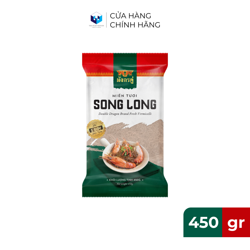 Miến tươi SONG LONG 450 g (Không cần ngâm - 5 giây chần trụng)