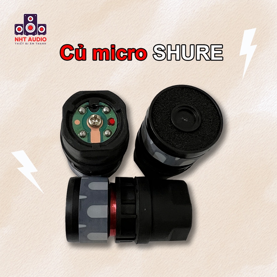 Củ micro SHURE chống hú chất âm sáng dễ hát không mệt giọng