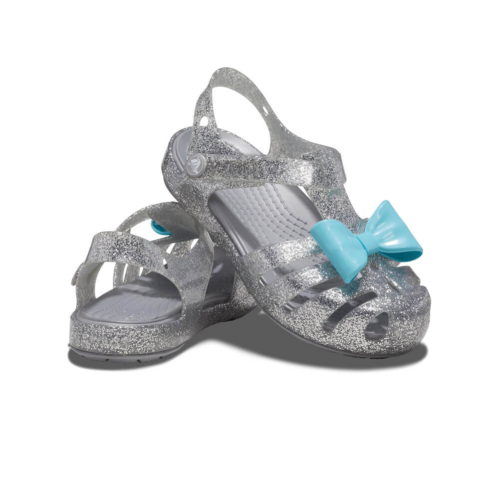 Xăng Đan Trẻ Em Crocs Isabella - Silver - 206956-040