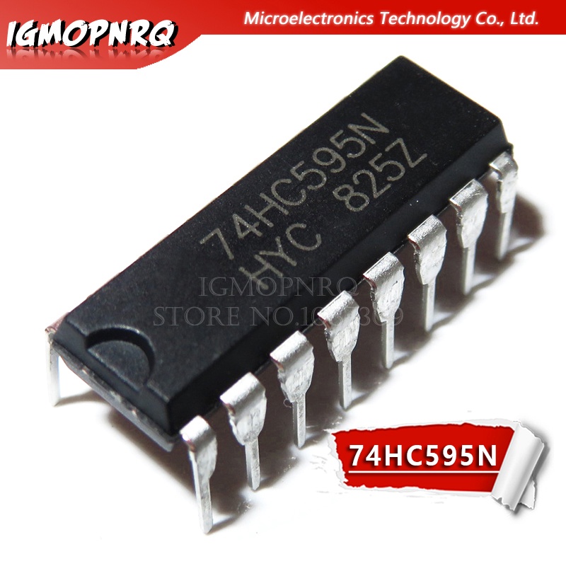 10pcs sn74hc595n dip16 dip 74hc595n 74hc595 dip-16 sn74hc257n 74hc257 sn74hc393n 74hc393 sn74hc590an 74hc590 sn74hc590n 74hc590n register integrated circuit