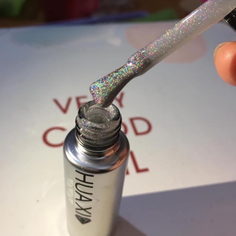 Sơn gel mắt mèo cầu vồng kim cương