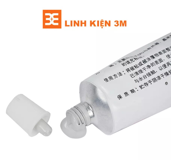 Keo tản nhiệt silicone dán dính cpu/ic kafuter k-5202 -60 ~ 280 ℃ 80g