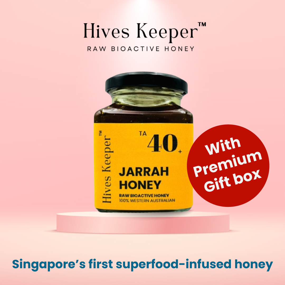 Hives Keeper Jarrah Honey TA40+ 250g | Australia Honey | Raw Honey | high  in Antioxidants | Powerful Prebiotic | Weight Loss | Lazada Singapore