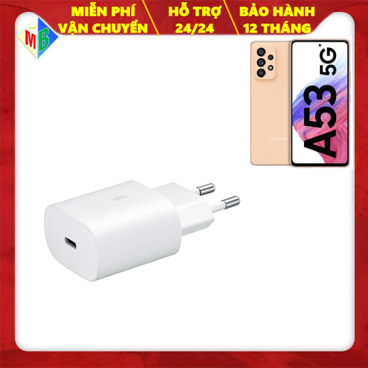 Cóc sạc nhanh 25w samsung a53 5g