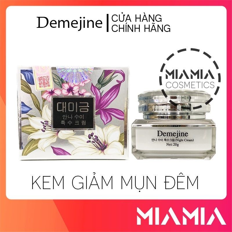 Combo kem face demejine ngày đêm hàn quốc tem hp chính hãng