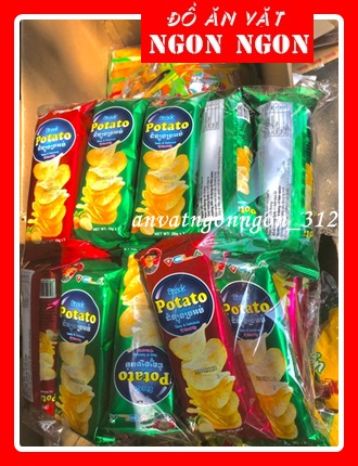 5 Gói Snack Potato Thơm Ngon Giòn Giụm