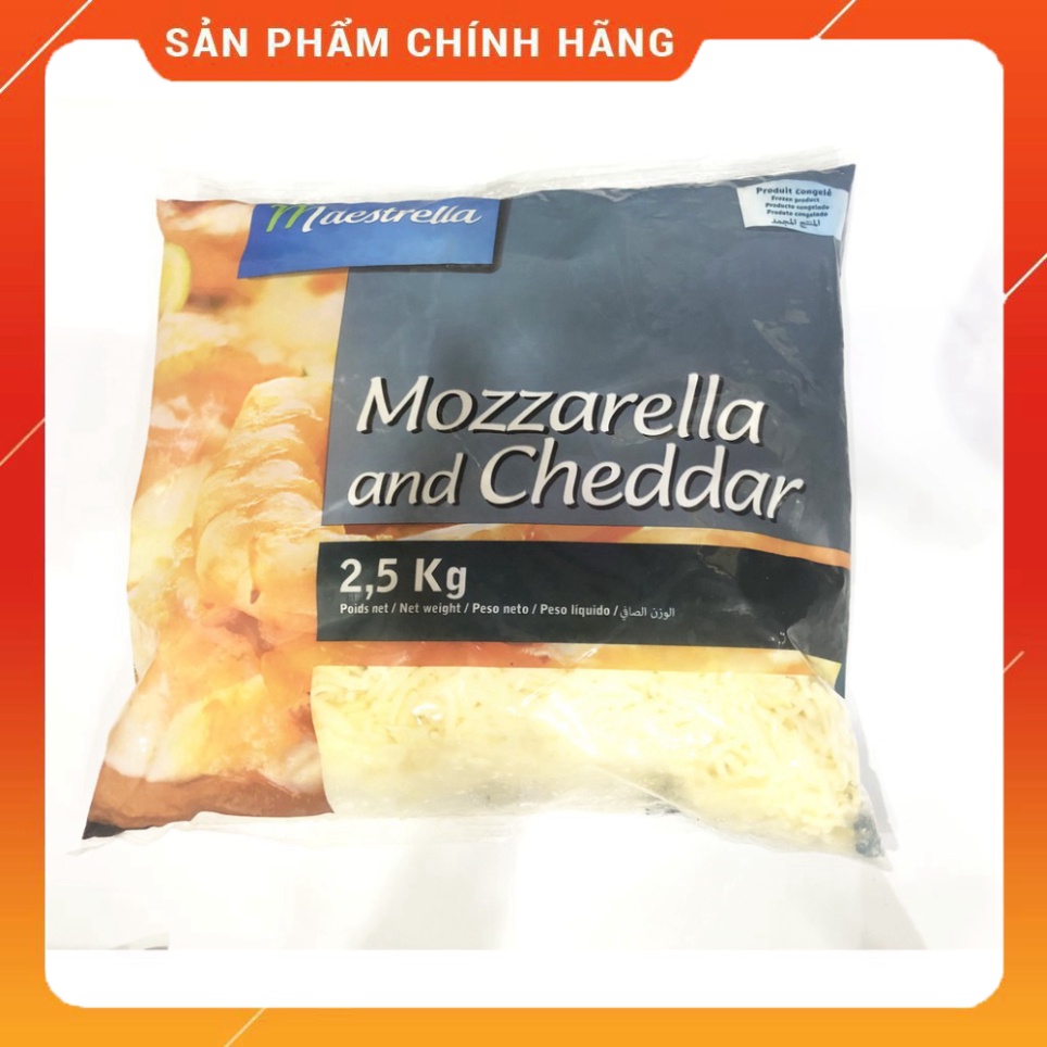 100g Phô Mai Bào Sợi Mozzarella của Pháp