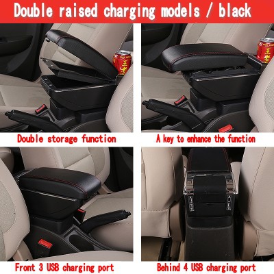 Car Armrest box For VW Polo