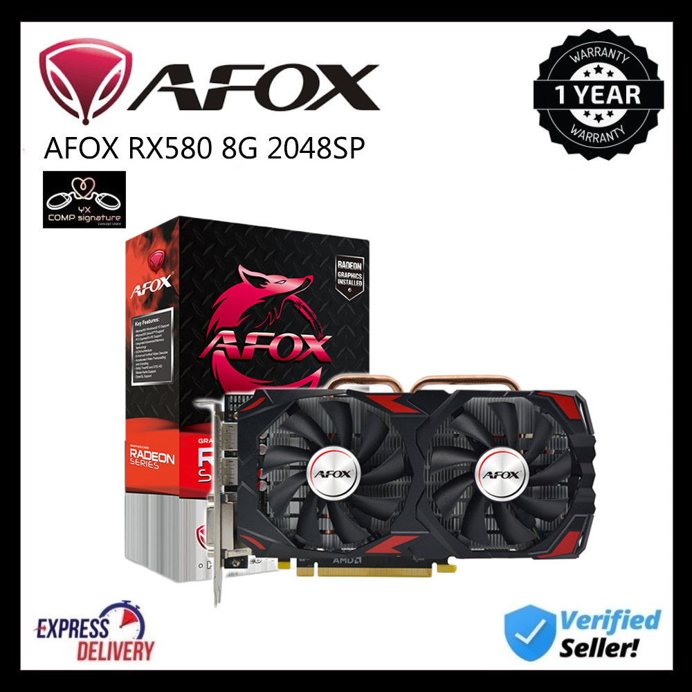 Afox Radeon 550 8gb AFOX Radeon RX 550 4GB GDDR5, AFRX550-4096D5H4