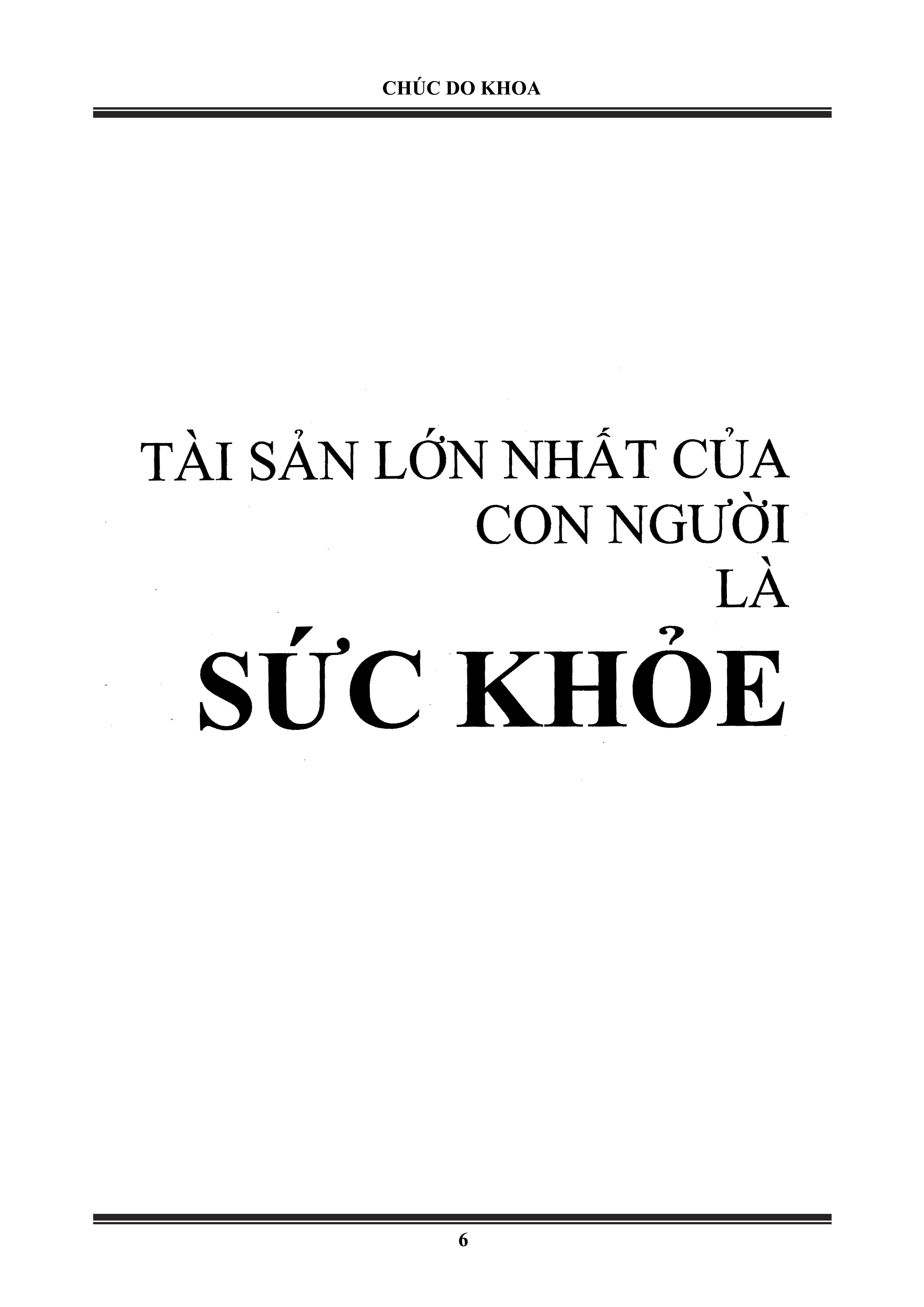 Sách Chúc Do Khoa