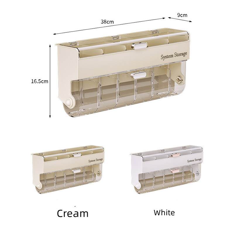 Storage box Wall hanging box Multifunctional wall-mounted storage box Finishing box Underwear socks wardrobe side drawer