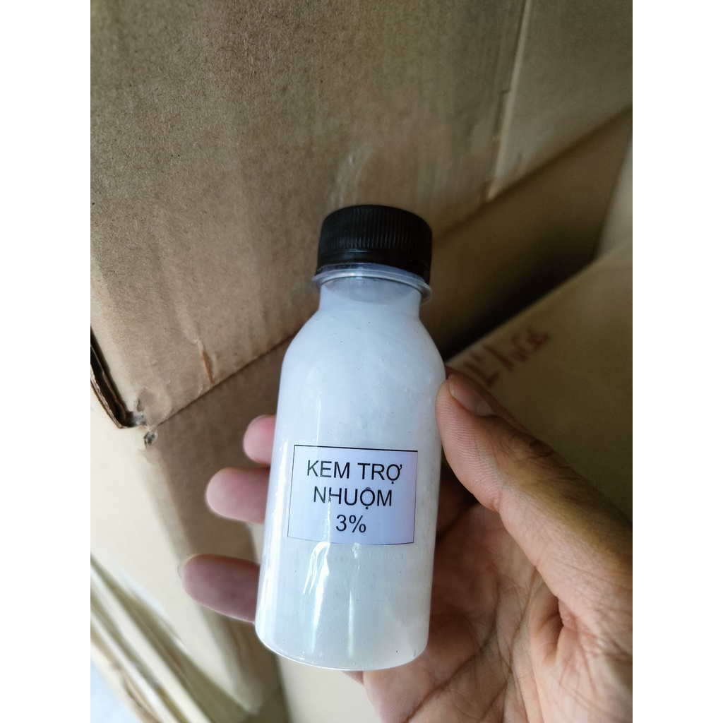 Oxy trợ nhuộm tóc siêu dưỡng không rát 100ml AZ008 hỗ trợ nhuộm bảo vệ da đầu