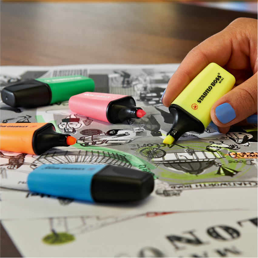 Bút dạ quang STABILO BOSS Mini Pastel/ Original