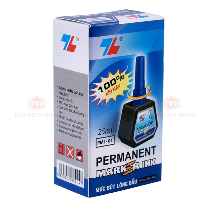 Mực bút lông dầu Thiên Long,Mực đổ bút dạ