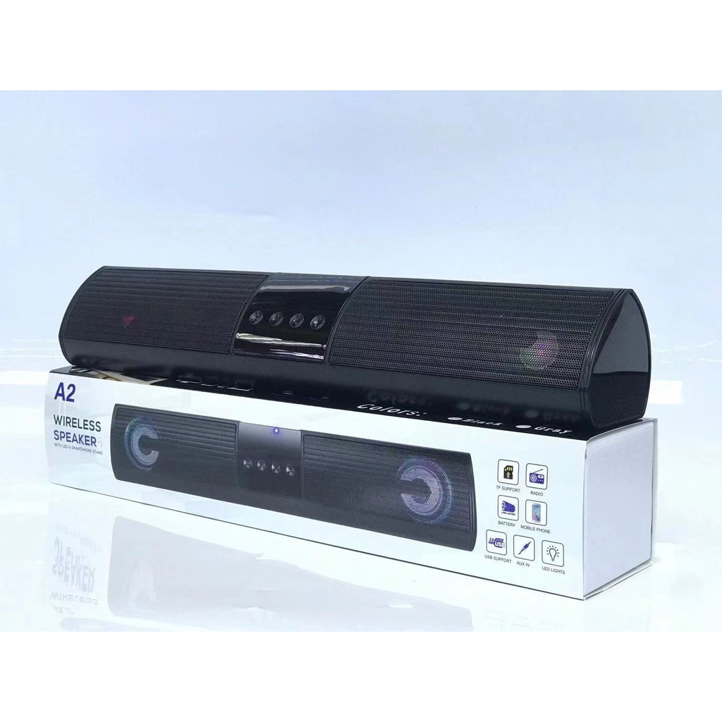 Loa bluetooth - loa tivi dài a2 - loa vi tính soundbar bass cực mạnh - hỗ trợ usb/thẻ nhớ