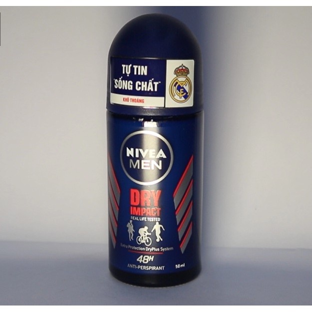 Lăn Ngăn Mùi Nam Nivea Men Khô Thoáng 50Ml