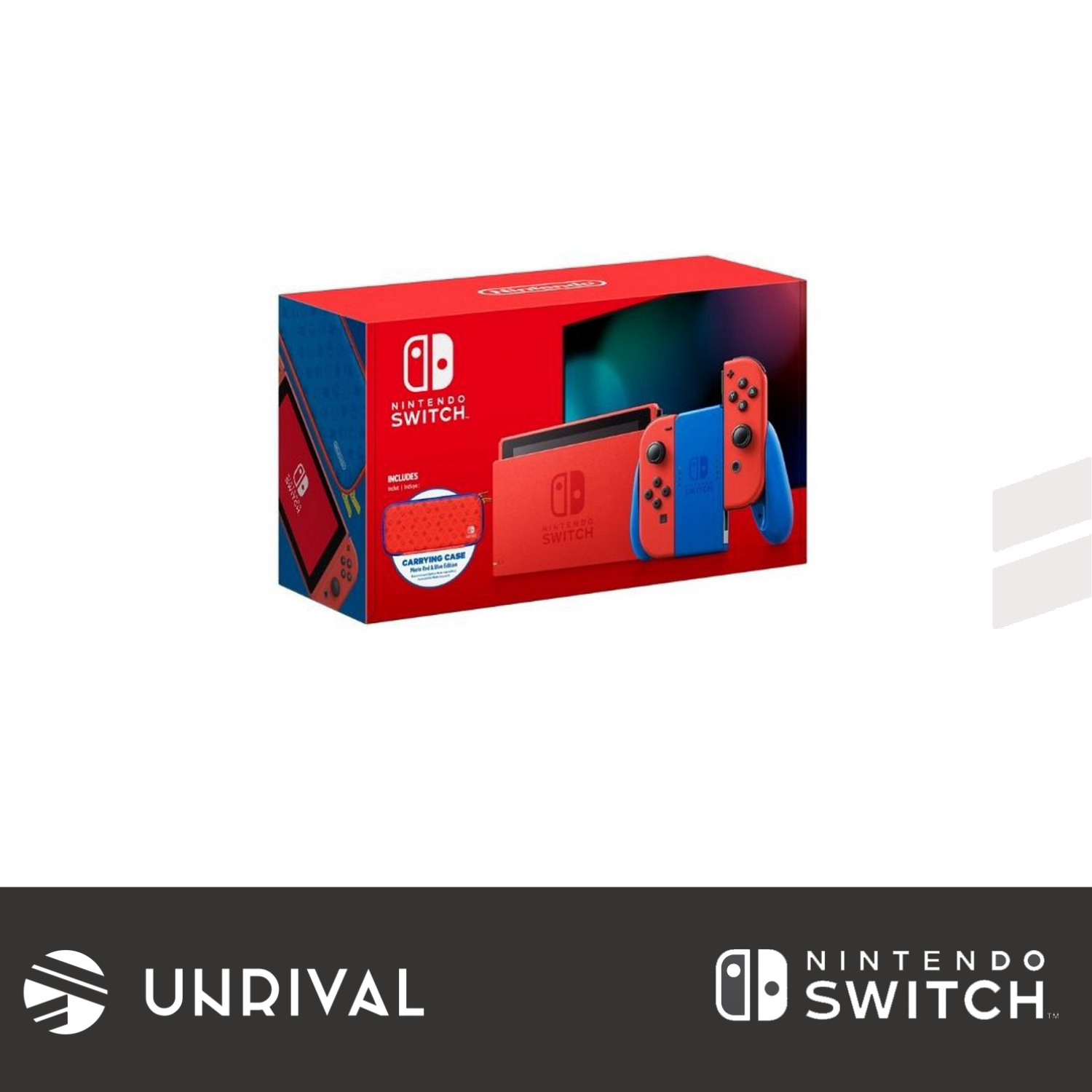 Nintendo Switch Console Mario Red & Blue Special Edition Unrival