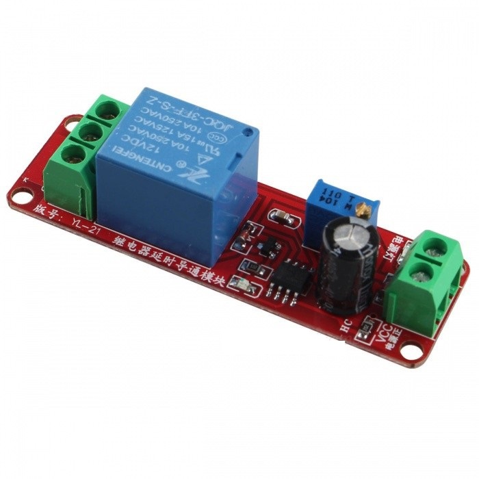 Mạch tạo thời gian trễ Đóng relay NE555