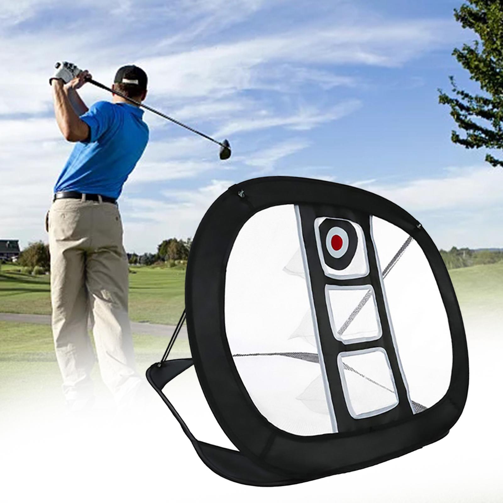 Gispark Golf Chipping Net Easy Setup Folding Golf Practice Net for Backyard Practice