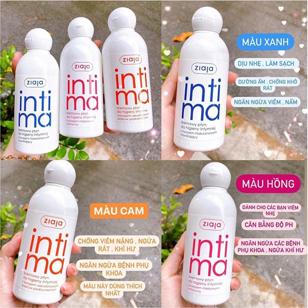 Dung dịch vệ sinh Ziaja Intima 200ML