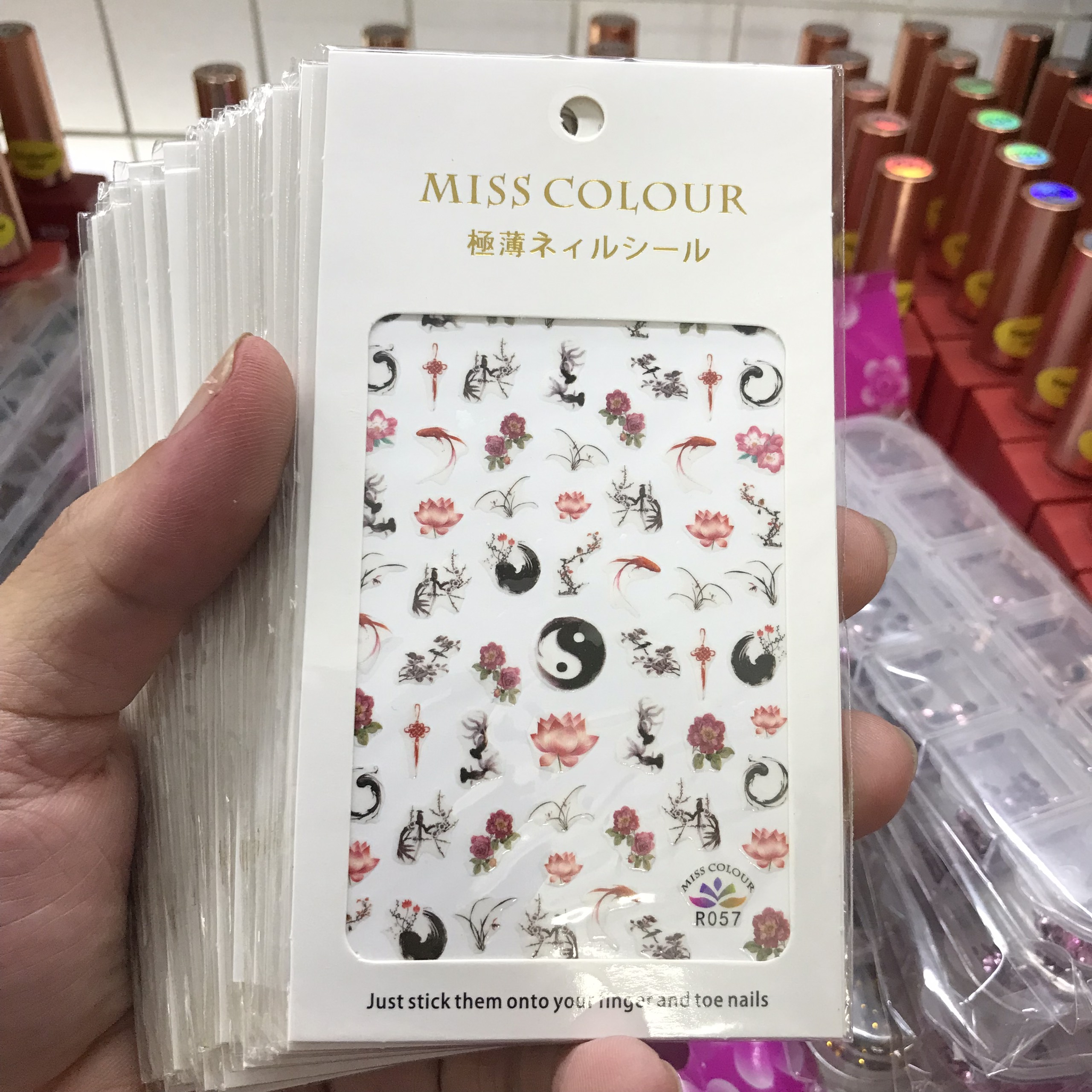 Nail sticker dán móng tay - Chân - HOT 3 - Nail 937