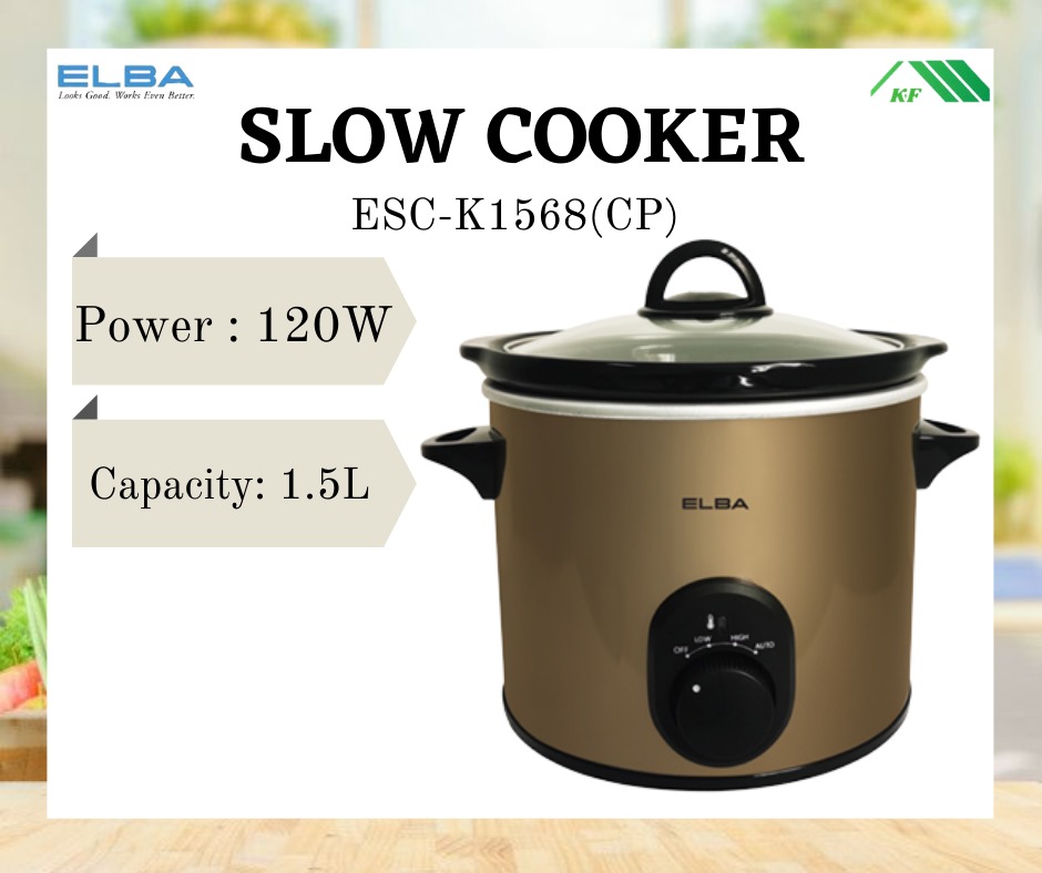 SLOW COOKER ESCK1568(CP) Lazada