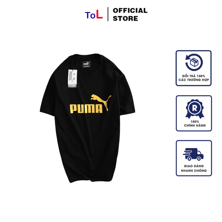 [FreeShip Max] Áo Thun Gold Logo - PM001 (VNXK)