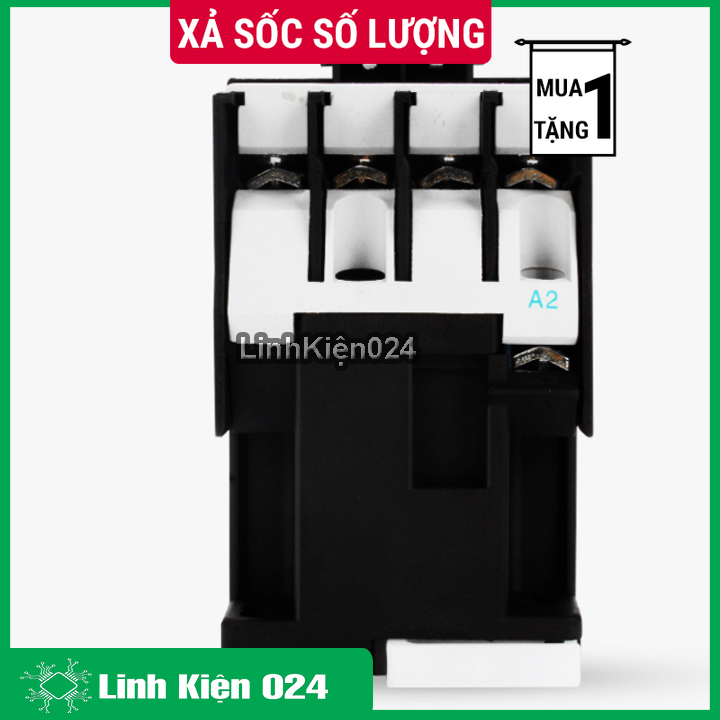Khởi động từ contactor CJX2-1801 380v 18a thường đóng NC vỏ chống cháy, công suất lớn